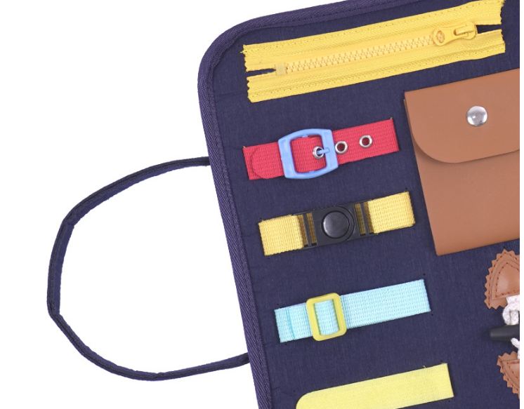 Đồ chơi kỹ năng - BẢNG BẬN RỘN - SET RÈN 14 KỸ NĂNG MONTESSORI
