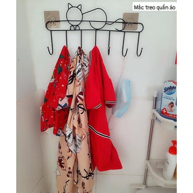 Móc dán tường hình Mèo Tabihome