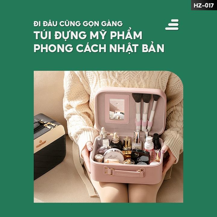 Túi Đựng Đồ Trang Điểm Du Lịch Nhiều Kích Cỡ Và Màu Sắc Mẫu Mới Cao Cấp Giá Rẻ HZ-017