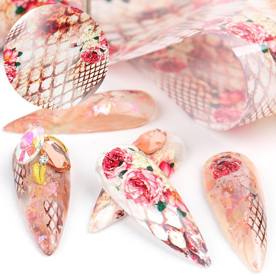 Khay foil 10 mẫu da rắn