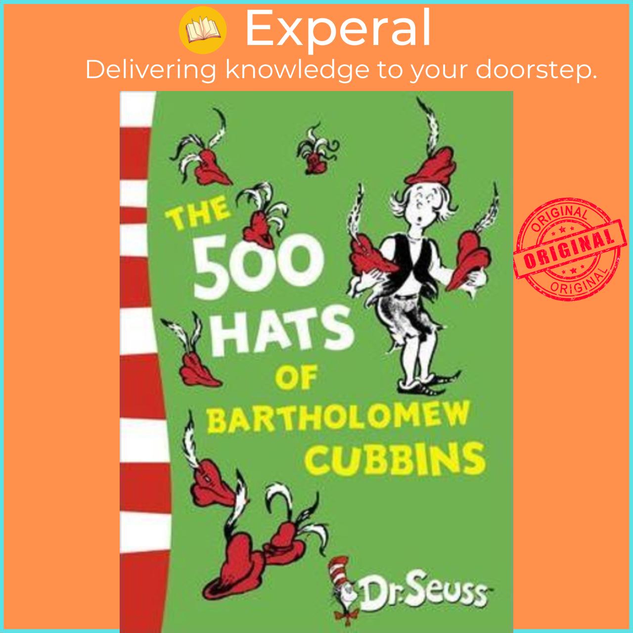 Sách - The 500 Hats of Bartholomew Cubbins by Dr. Seuss (UK edition, paperback)