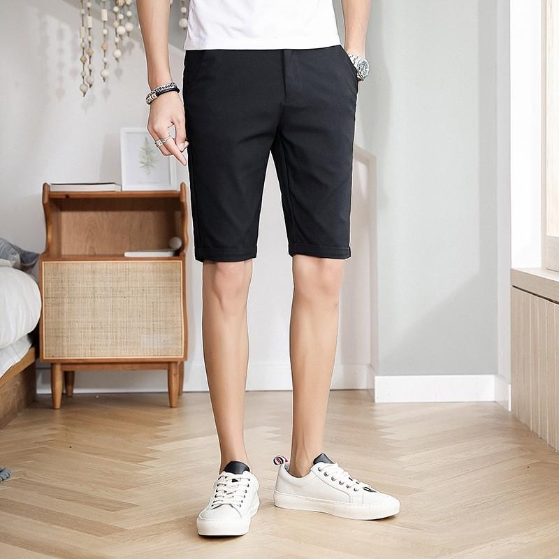 Quần Short Kaki Nam FREESHIP cao cấp màu trắng - Quần lửng