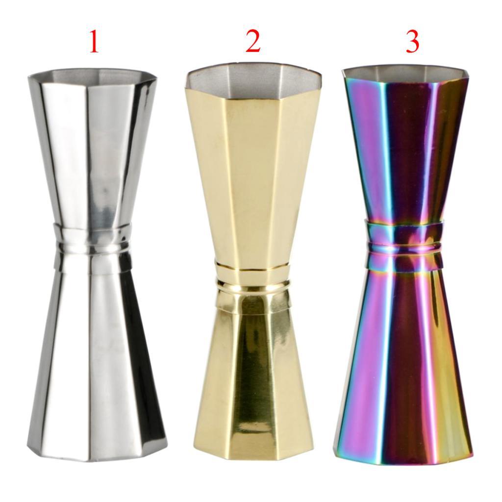 Cocktail Jigger Bartender Tool Mixer Measure Cup 30/40ml Barware