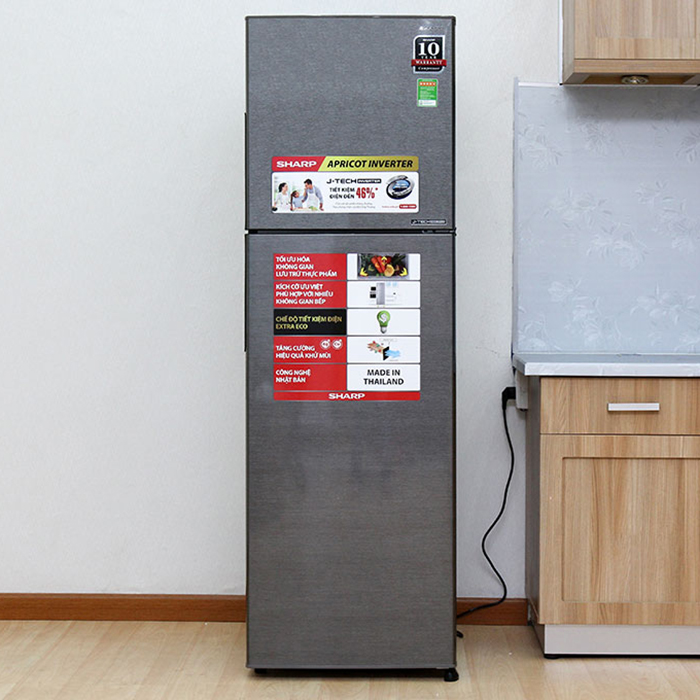 Tủ Lạnh Inverter Sharp SJ-X281E-DS (253L) - Hàng chính hãng