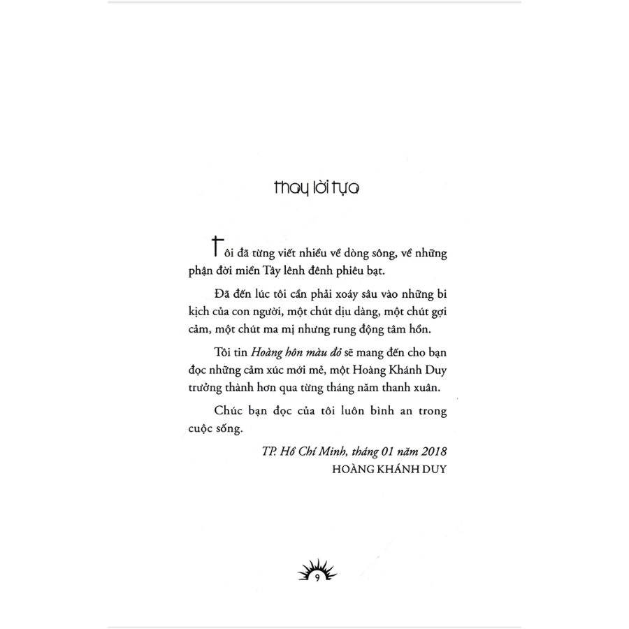 Hoàng Hôn Màu Đỏ