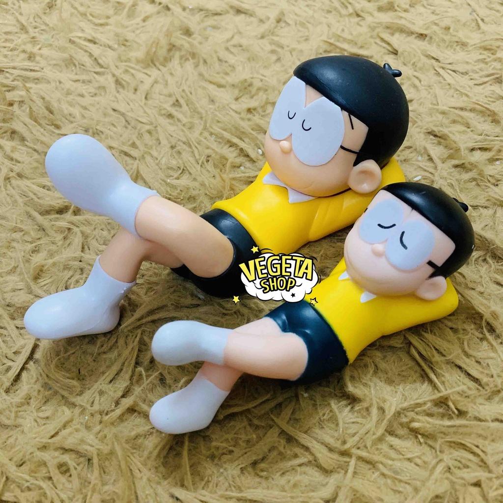 Mô hình Nobita nằm ngủ - Đồ chơi mô hình nhân vật Nobi Nobita - Mô hình Doraemon Doremon - Kích thước 12cm~18cm