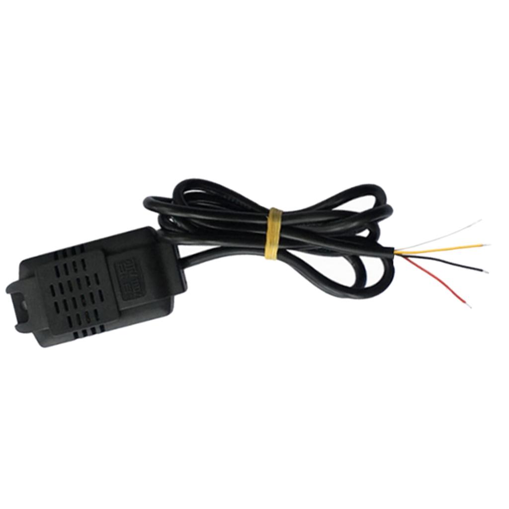 SHT20 Nhiệt Độ Độ Ẩm Cảm Biến RS485 Màn Hình Cảm Biến Có Dây Cáp