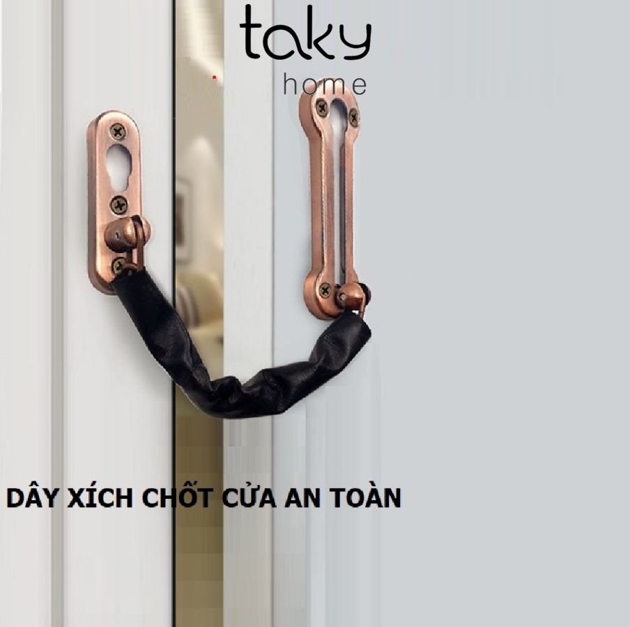 Dây Xích Chốt An Toàn, Hạn Chế Mở Cửa, Đảm Bảo An Toàn, Chắc Chắn, Bảo Vệ Người Trong Gia Đình và Trẻ Nhỏ, TakyHome 3113