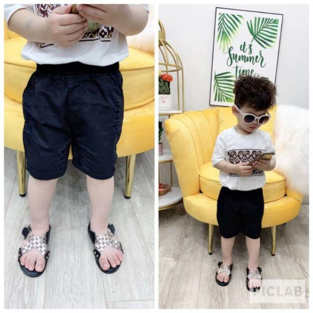 (size 18-33kg)Quần Kaki đùi Cho Bé