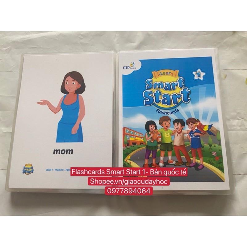 Flashcards  Smart Start Level 1- Bản quốc tế -ép plastics dầy đẹp