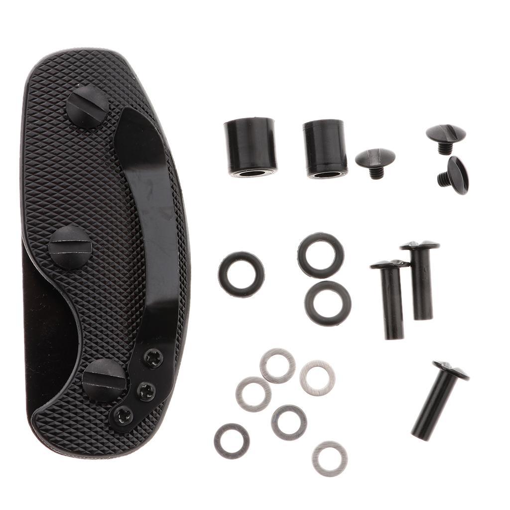 Outdoor Aluminium Alloy Key Holder Clip Carrier with Back Clip Hanging