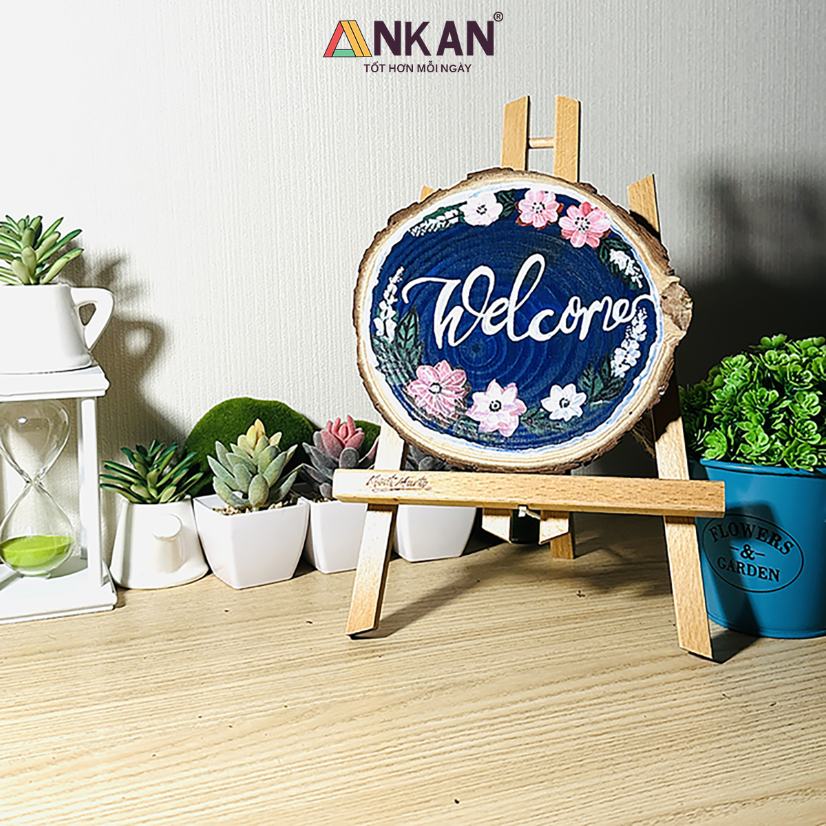 Tranh Vẽ Tay Trên Gỗ Thông Kết Hợp Giữa Nghệ Thuật Thủ Công Và Vẻ Đẹp Tự Nhiên Bản Giới Hạn