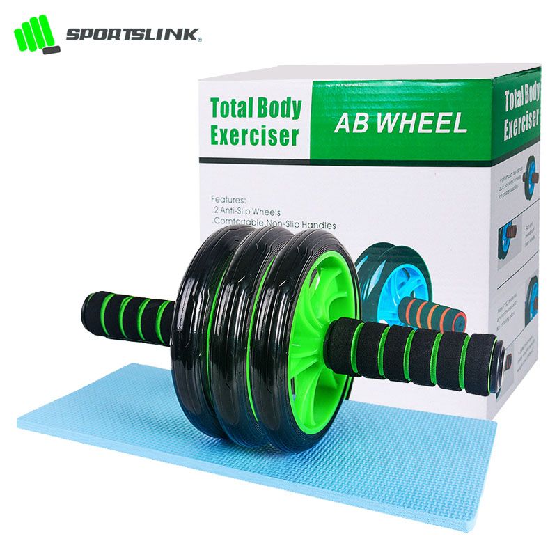 Con lăn tập bụng, tập gym Sportslink SK059 ( 3 bánh xe AB Wheel )