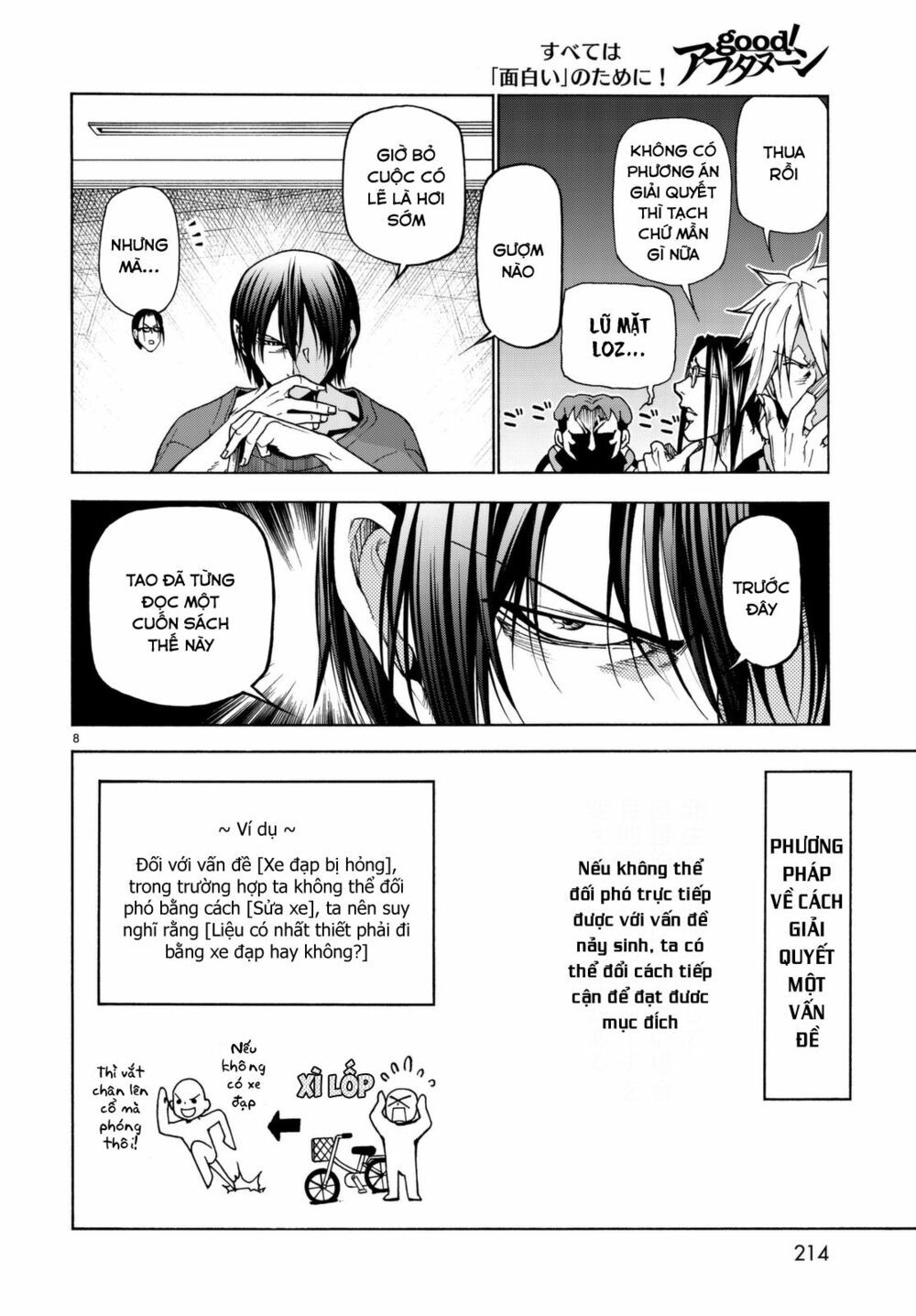 cô gái thích lặn - grand blue chapter 36.5 8