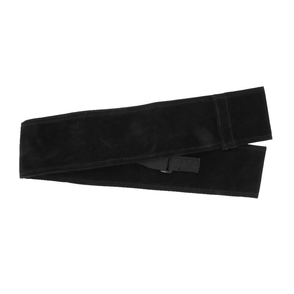 2 Blocks Billiard Chalk with Soft Snooker Cue Case Bag with Shoulder Strap for 1/2 American Pool Cue