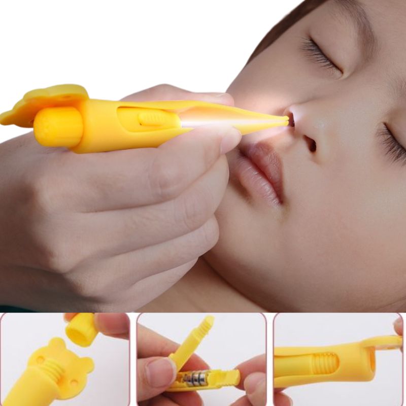 Set 4 Dụng Cụ Lấy Ráy Tai Có Đèn Led Kèm Hộp Đựng Tiện Dụng Sử Dụng Cổng Sạc USB