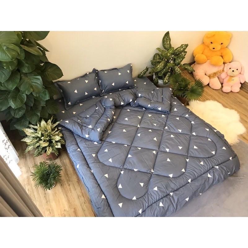 Chăn phao trần bông dày loại 1 bông hơi siêu nhẹ 1m8-2m cao cấp giữ nhiệt tốt đường kim mũi chỉ bền đẹp