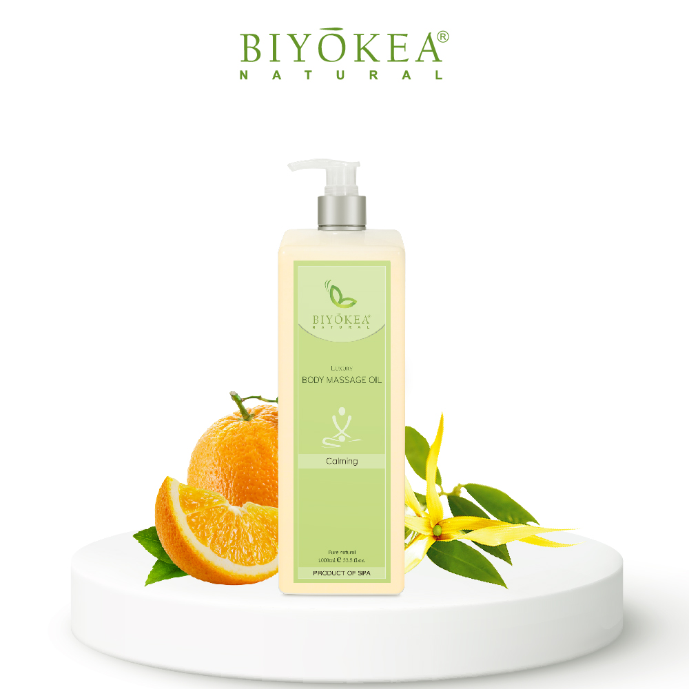 Dầu Massage Body Biyokea Luxury Calming Oil (làm dịu) - 1000ml