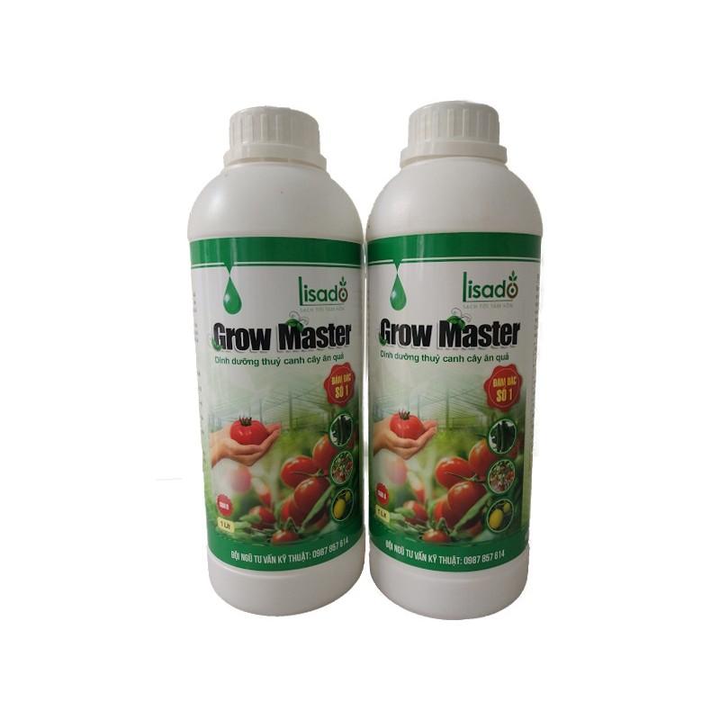 Dung dịch thuỷ canh Grow Master cặp 2 lít cho cây ăn trái