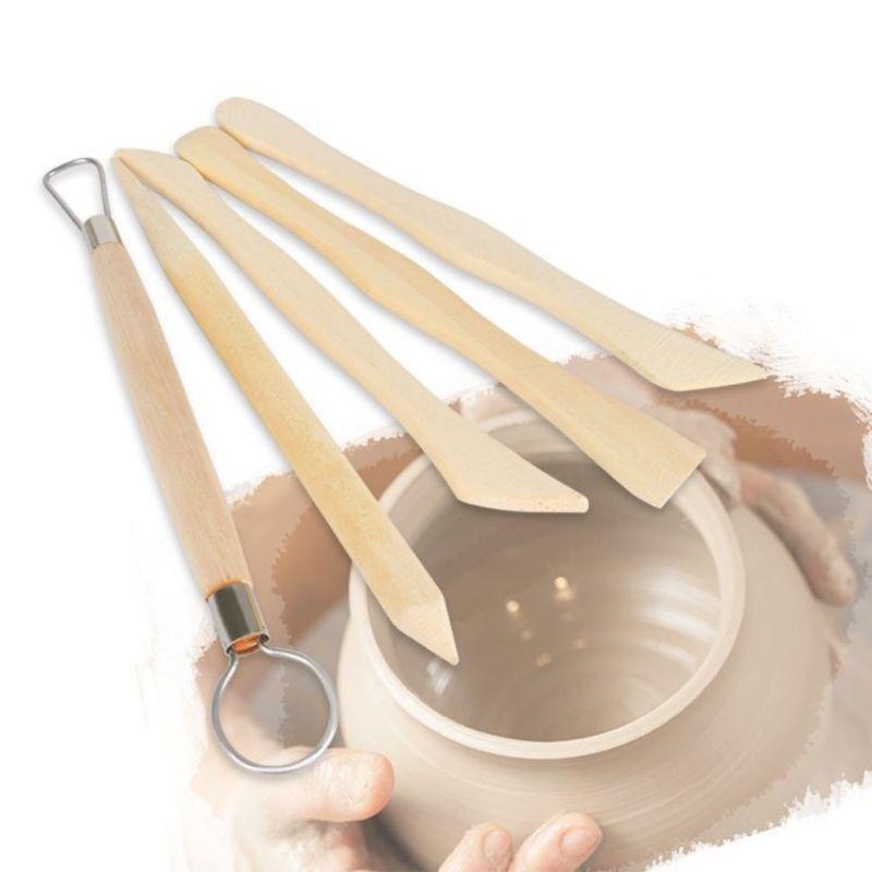 Bộ bay sắt trộn màu, bay nhựa, bộ dụng cụ tạo hình đất sét
