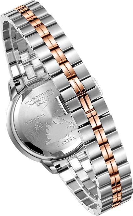 Đồng hồ nữ mặt xà cừ Thụy Sĩ TOPHILL TE037L.M7237