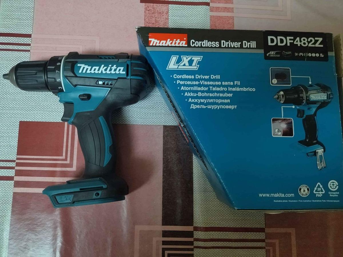 MÁY KHOAN VÀ VẶN VÍT DÙNG PIN  36/62NM MAKITA DDF482Z  - HÀNG CHÍNH HÃNG