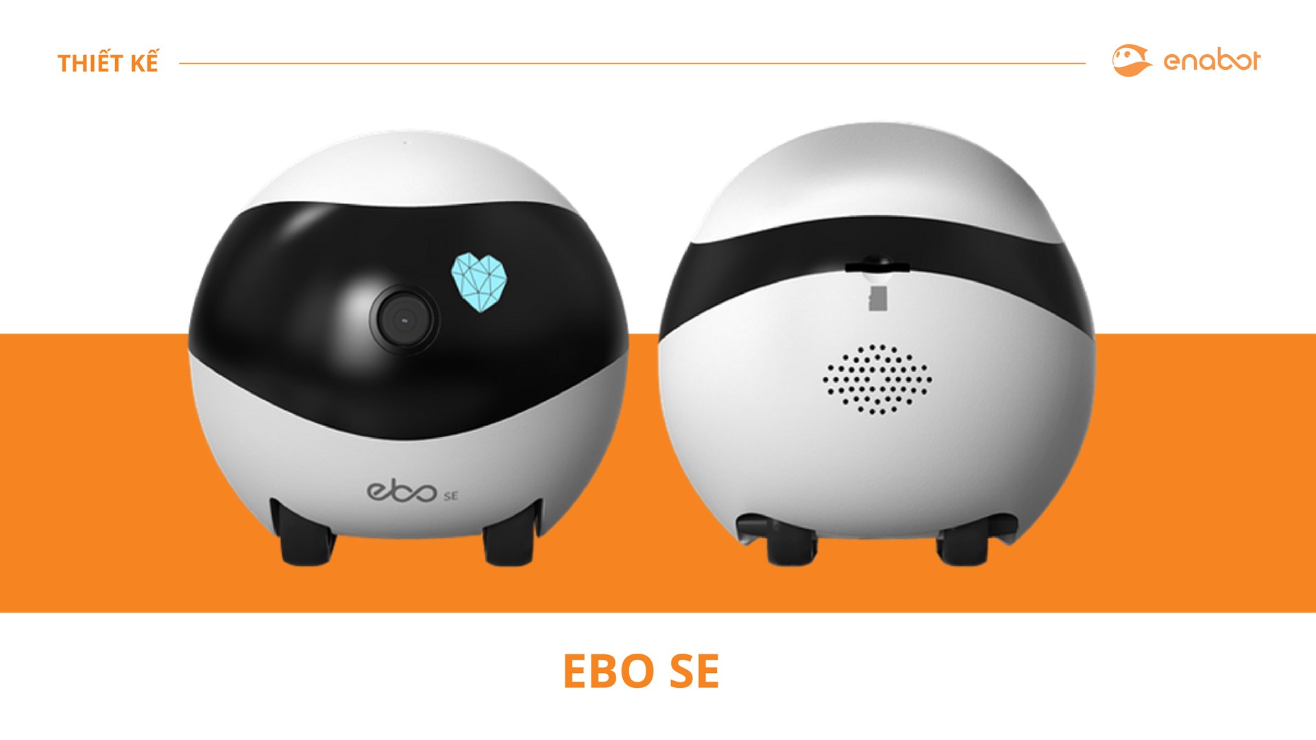 Robot camera giữ nhà Enabot EN-EBO AIR | EN-EBO SE - Giải pháp đáng tin cậy cho an ninh gia đình - Hàng chính hãng - Bảo hành 12 tháng
