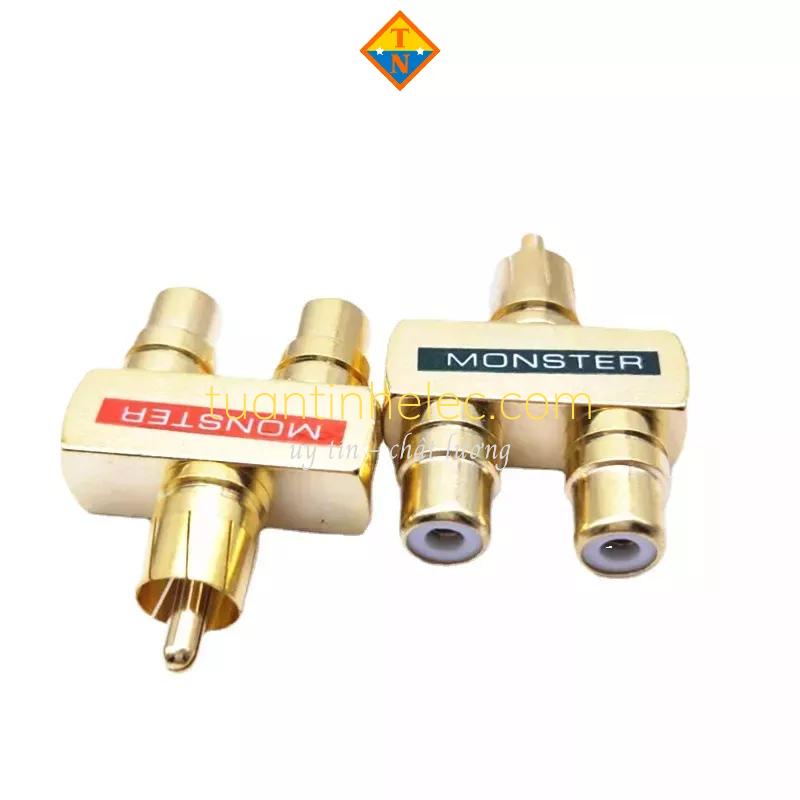 Đầu chia cổng âm thanh RCA 1 ra 2 loại tốt # phụ tùng âm thanh