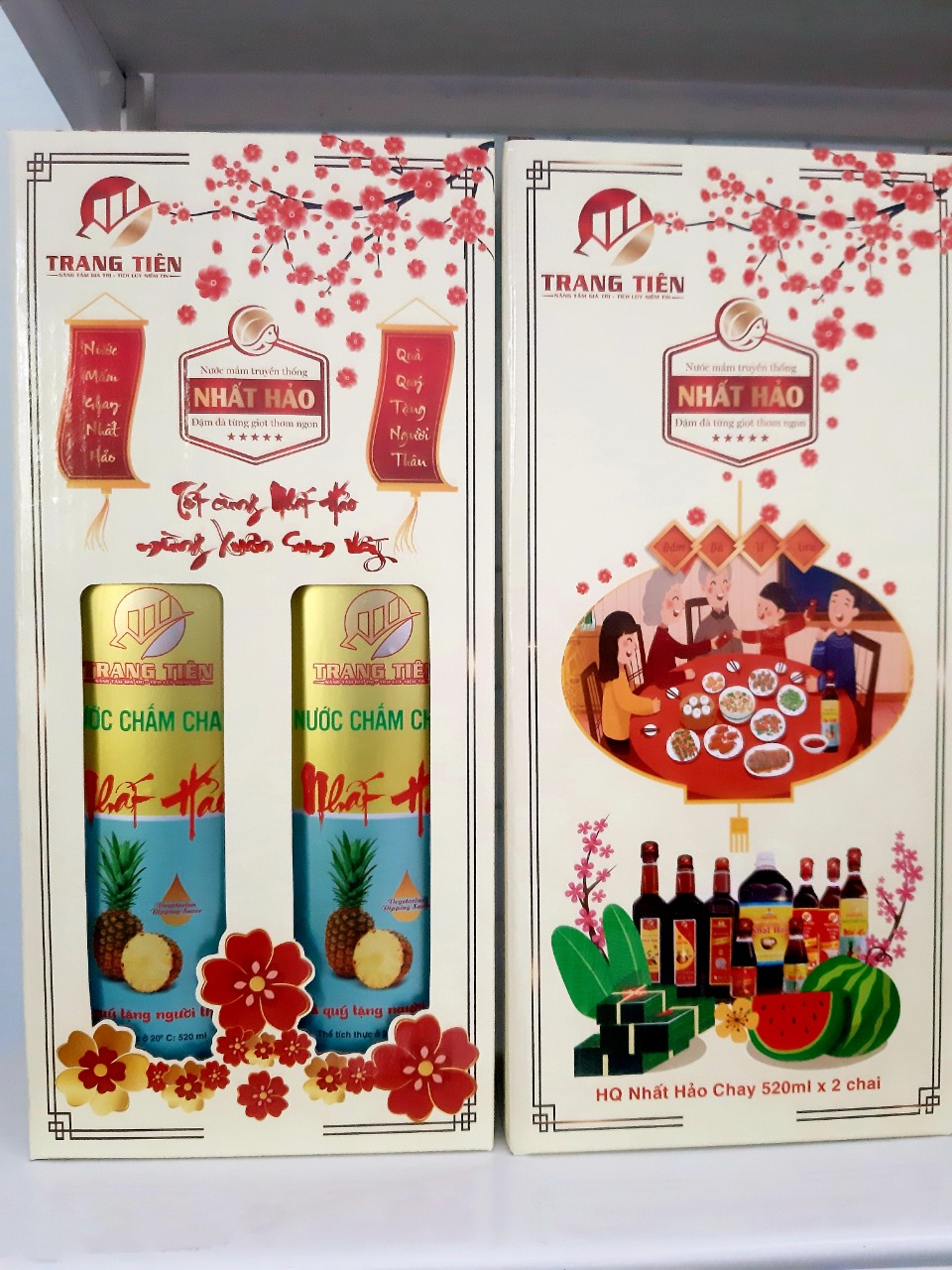 HQ TẾT - 2 chai Nm Chay Nhất Hảo 520ml tt