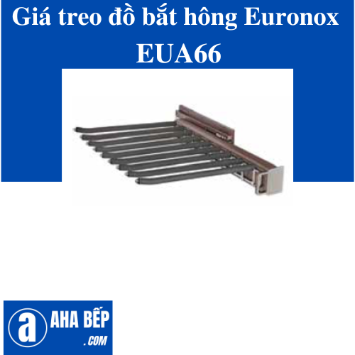 GIÁ TREO ĐỒ BẮT HÔNG MÀU CÀ PHÊ EURONOX EUA66 - HÀNG CHÍNH HÃNG