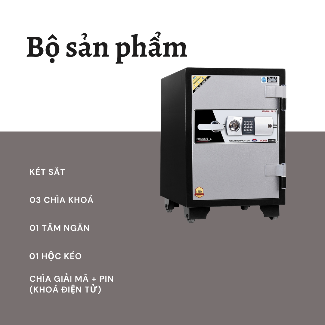 Két Sắt Solid SLS-69C (135kg)