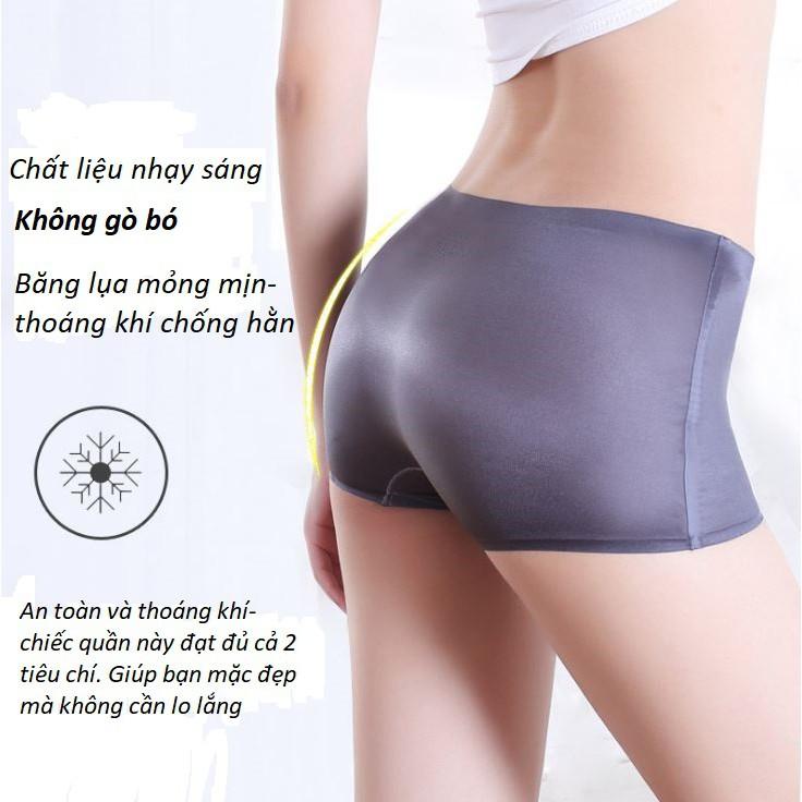 Quần Lót Nữ Dạng Quần Đùi Chất Băng Lụa Kháng Khuẩn P345
