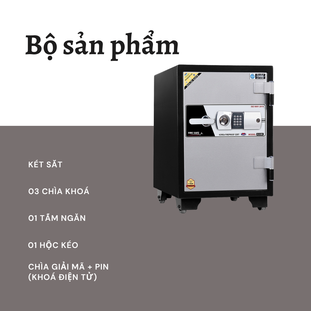 Két Sắt Hàn Quốc Solid SLS-69E