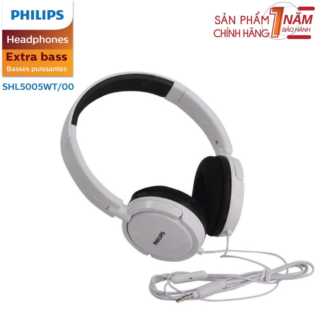 Tai nghe Philips SHL5005WT, Màu trắng - Hàng nhập khẩu