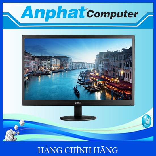 Màn Hình LCD AOC E2070SWN (19.5inch/HD/VA/60Hz/5ms/200nits/VGA) - Hàng Chính Hãng