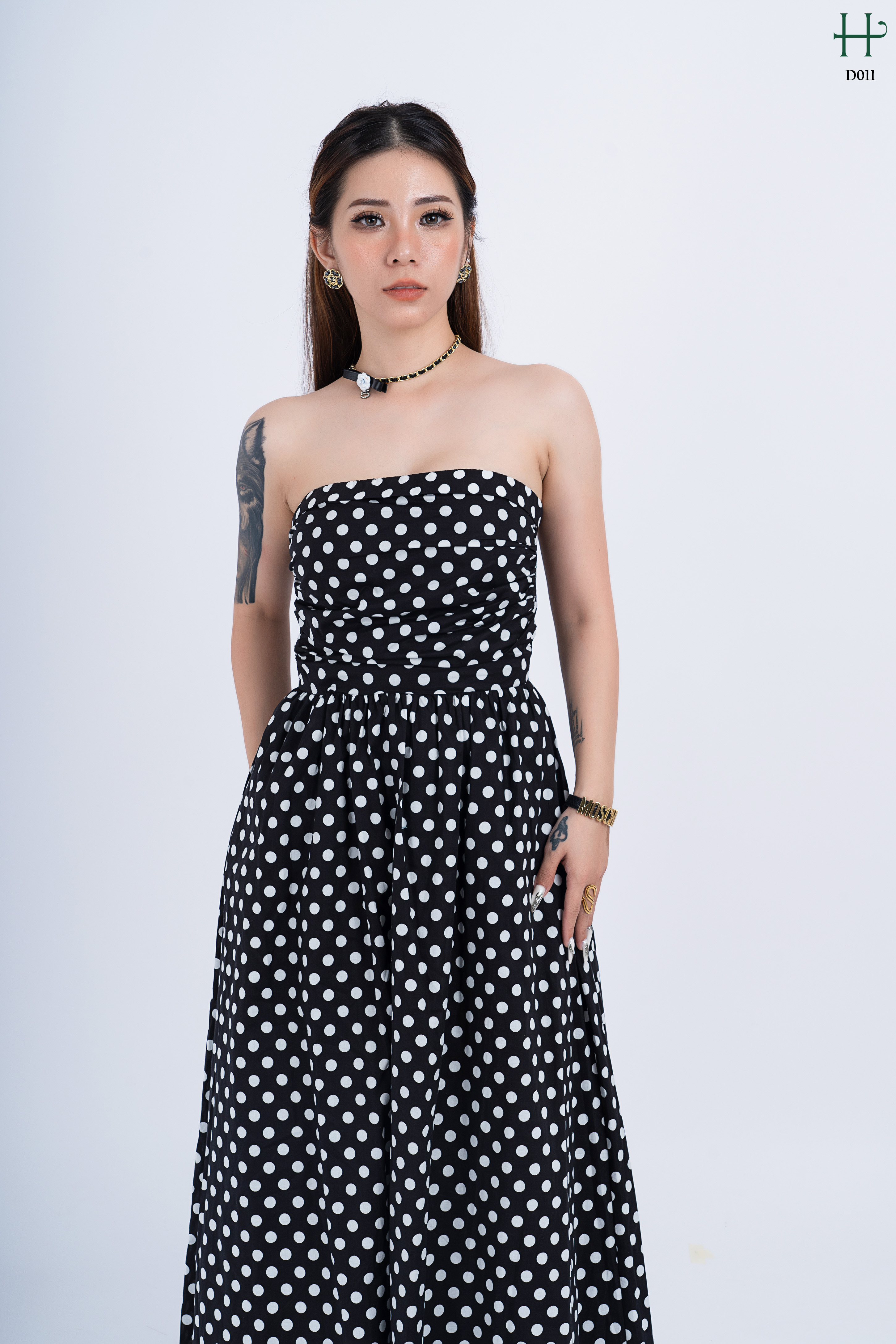 Đầm ống Chấm bi cho nữ