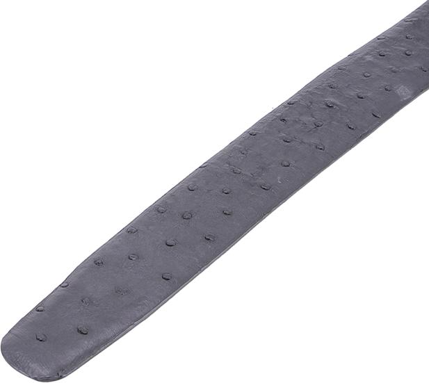 Thắt Lưng Nam Da Đà Điểu Bản Lớn Da Hột Huy Hoàng HT4433 - Đen