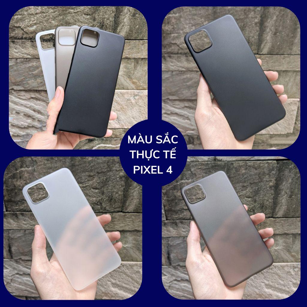 Ốp lưng Google Pixel 4 , 4A 5G, 4XL dẻo nhựa siêu mỏng giấy chống bám vân tay, chất lượng như hãng Memumi