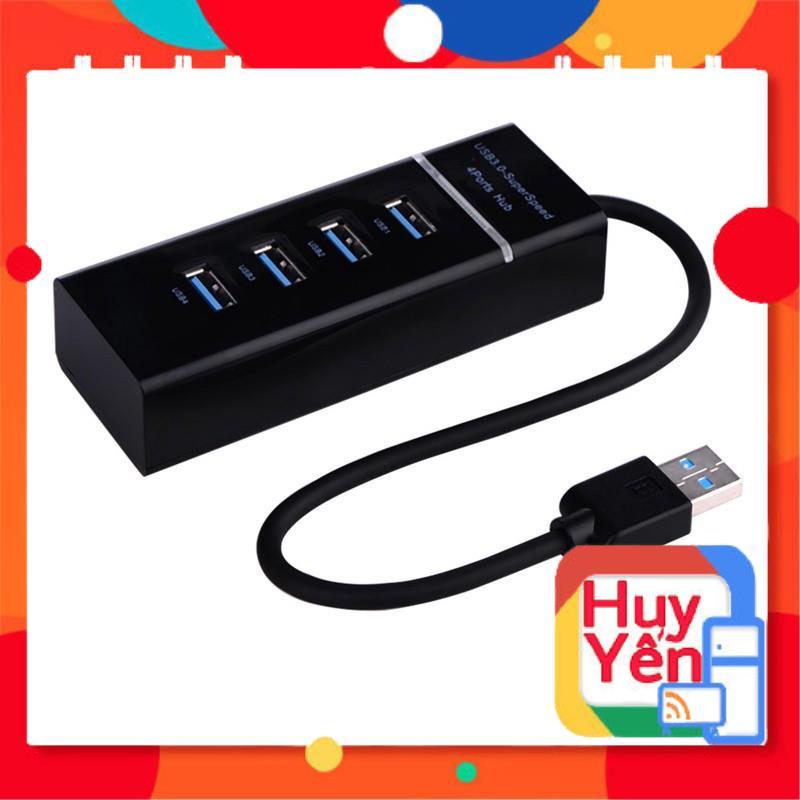 Hub chia USB 3.0 Superspeed 4 Port(Bộ chia 1 cổng USB ra 4 cổng USB, chuẩn 3.0, Đảm bảo cả 4 thiết bị hoạt động  tốt)