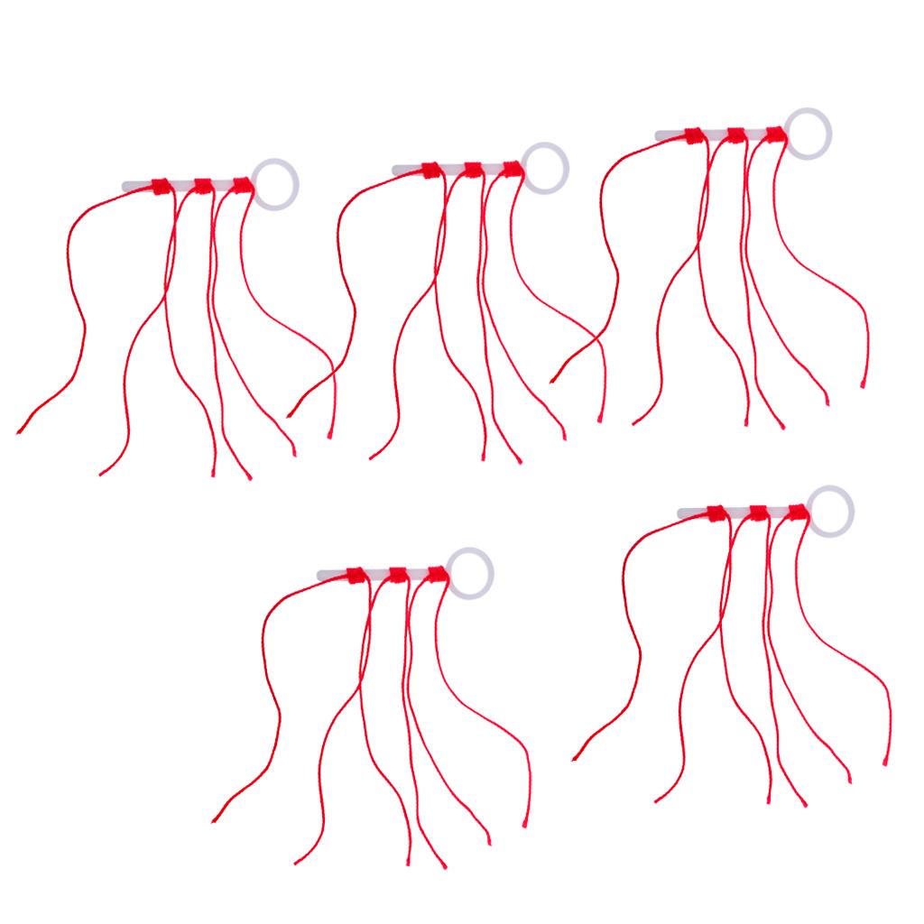 5pcs Slip Knot Looper Bobber Stops Fishing Tackle for Rock Fishing