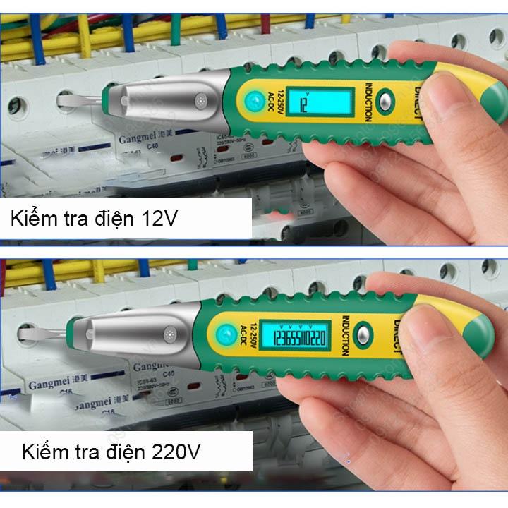 BÚT THỬ ĐIỆN THÔNG MINH ĐA NĂNG CÓ ĐÈN LED