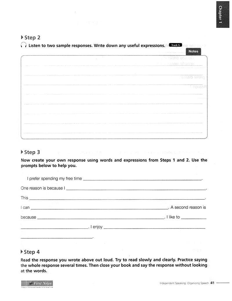 Developing Skills For The Toefl IBT - Speaking