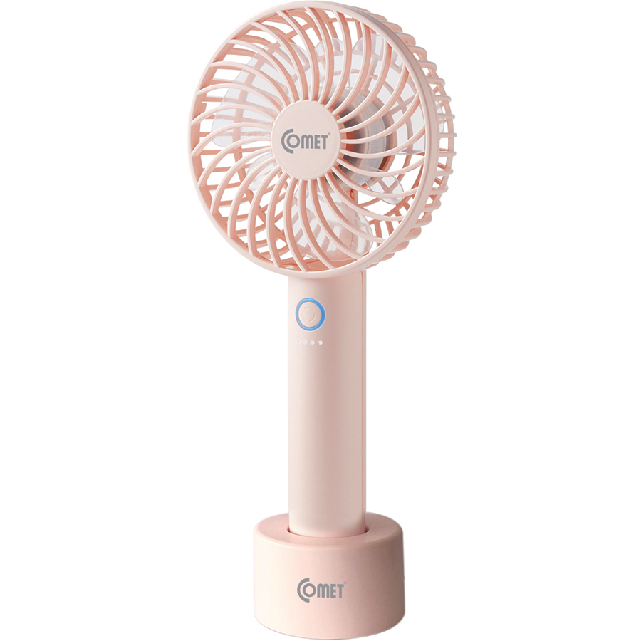 Quạt Sạc Comet CRF1004NP - Hồng - Hàng Chính Hãng