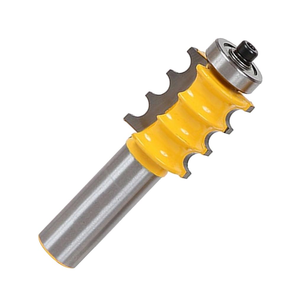 3/16-Inch Triple Beading Bit Woodworking Tool w/ 1/2-Inch Shank