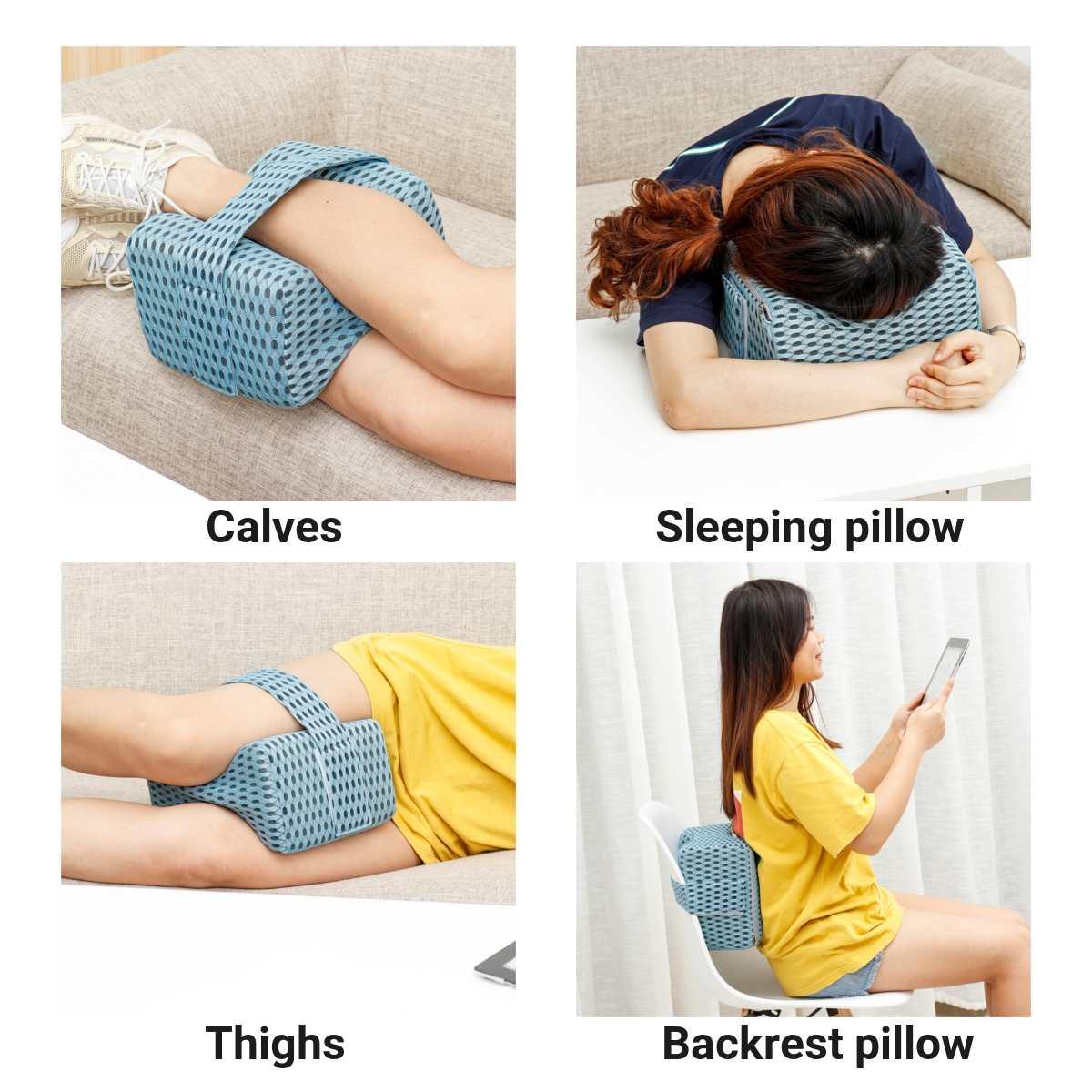 D Hình Mút Ngủ CuộN Gối Cusions Cho Cổ Đầu Gối Chân Miếng Đệm Lưng Thắt Lưng Cổ Tử Cung Hỗ Trợ Người Phụ Nữ Mang Thai