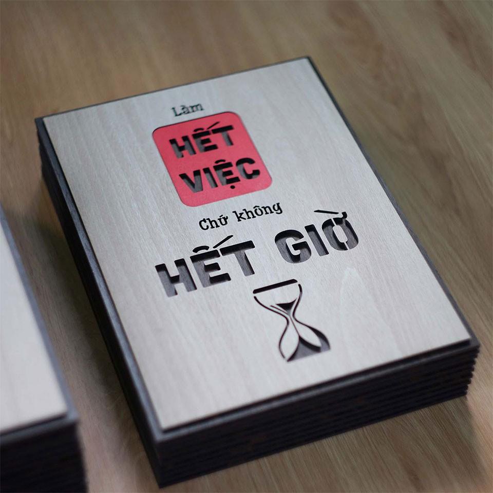 Tranh động lực TBIG119 - Tranh tạo động lực làm việc hết mình không hết giờ
