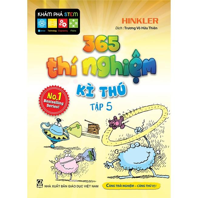 Bộ 365 Thí Nghiệm Ký Nghiệm Kỳ Thú (5 Tập) - Bản Quyền