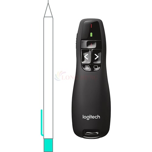 Bút trình chiếu Logitech R400 Laser Presentation Remote - Hàng chính hãng