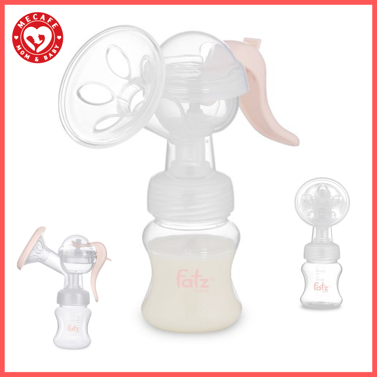 Máy hút sữa tay Fatzbaby handy 1 tặng 10 túi trữ sữa sunmum mini