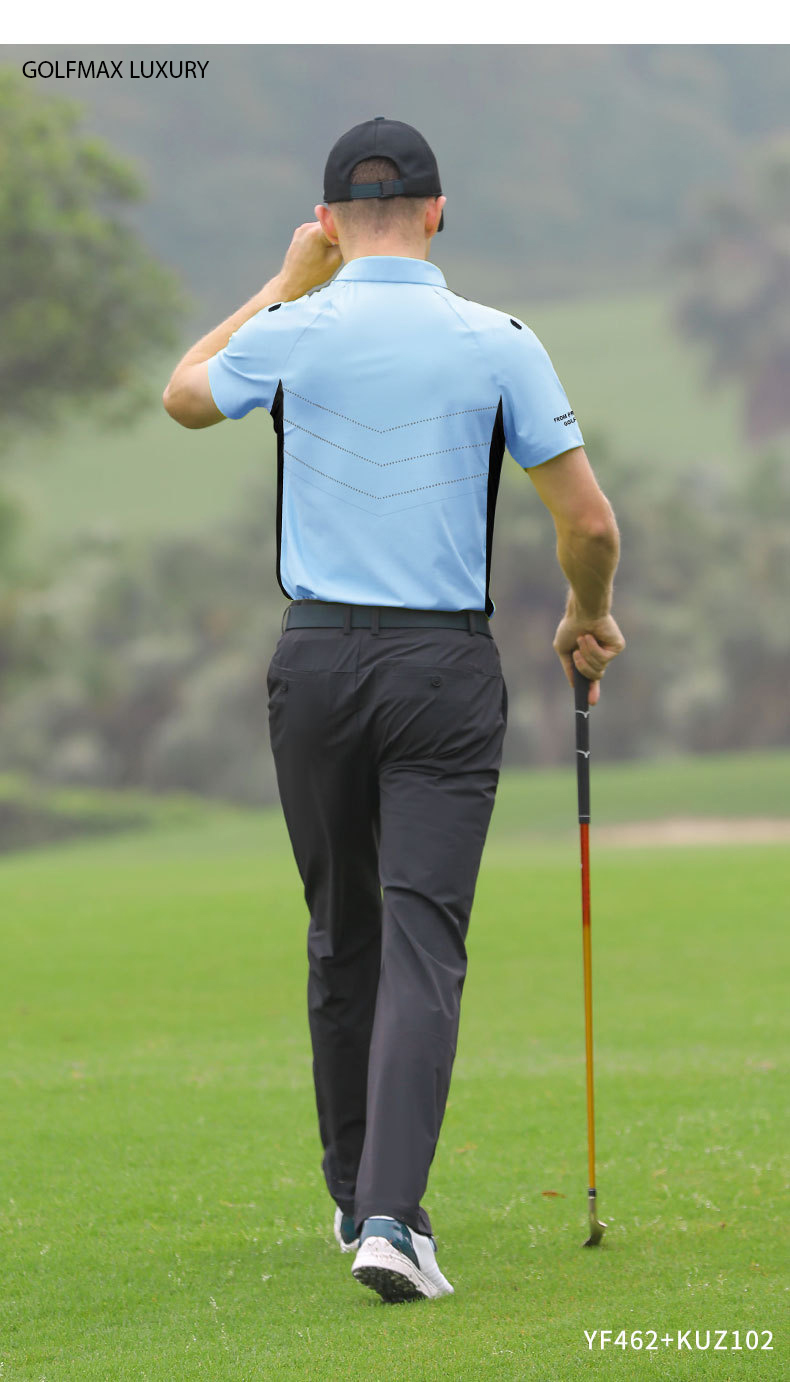 [Golfmax] Áo cộc tay golf nam cao cấp_Chính hãng PGM_YF462